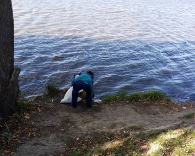 В Тереньгульском районе берега трёх рек очистили от мусора