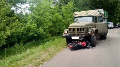 14-летний подросток погиб в ДТП с грузовиком в Воронежской области