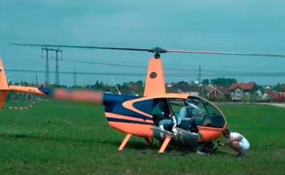 СКР проверит видео, на котором блогер примотал человека к вертолету