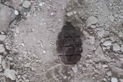 На территории бывшей школы в Тихорецком районе обнаружили гранату Ф-1