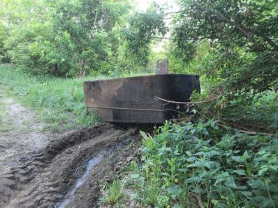 В Ульяновской области нефтепродукты попали в реку Барыш