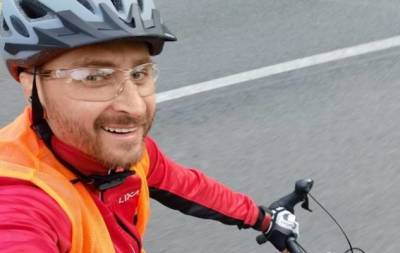 2151 км на велосипеде: фронтмен группы "СКАЙ" Олег Собчук отправляется в велотур по всей Украине