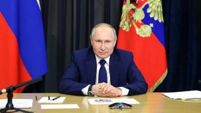 Путин проводит встречу с руководством «Единой России»