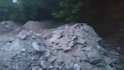 Остатки памятника Ленину "всплыли" в неожиданном месте Лисичанска (видео)