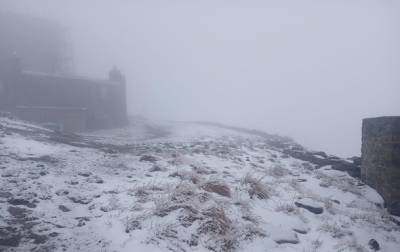 Летние снегопады в Карпатах не являются аномалией - синоптик