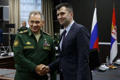 Минобороны РФ будет развивать российско-сербское военное сотрудничество