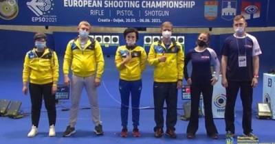 Украинцы завоевали "золото" и "серебро" чемпионата Европы по скоростной стрельбе