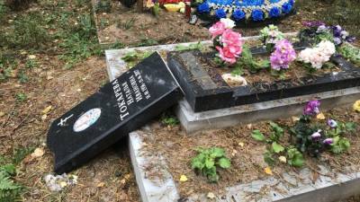 Молодой вандал осквернил более 40 надгробий на кладбище в Самаре