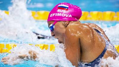 Ефимова выиграла два заплыва на этапе Mare Nostrum