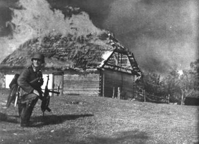 Какие советские деревни полностью уничтожили немецкие каратели