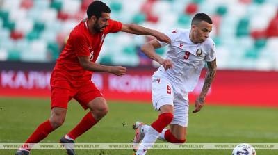 Футболисты сборной Беларуси уступили команде Азербайджана в товарищеском матче