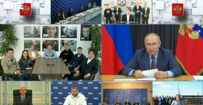 На первом плане — интересы людей: Путин оценил вклад "Единой России" в развитие страны