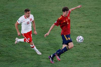 Роберт Левандовски - Альваро Морат - Испания — Польша 1:1 видео голов и обзор матча Евро-2020 - sport.bigmir.net - Испания