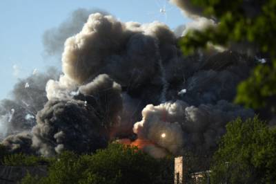 В Сербии потушили очередной пожар на оборонном заводе