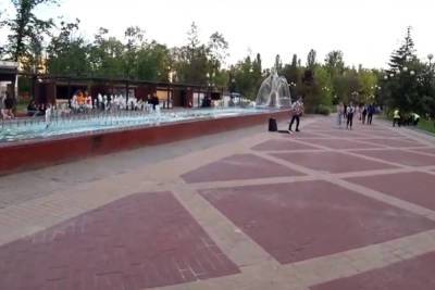 В белгородском парке Победы уберут фонтан со львом