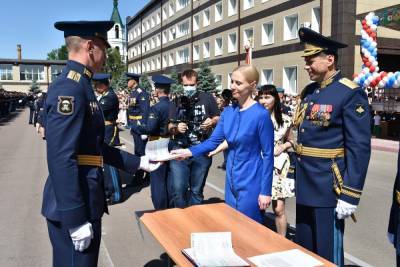 В Рязанском десантном училище прошёл выпуск офицеров и прапорщиков