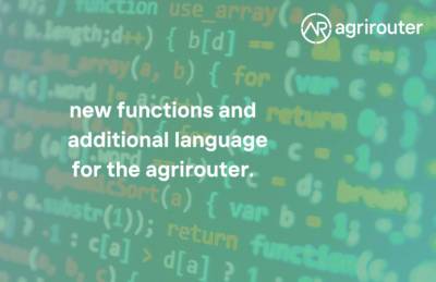 Цифровая веб-платформа Аgrirouter доступна на русском языке