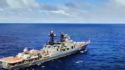 Российские военные отрабатывают в Тихом океане методы борьбы с беспилотниками