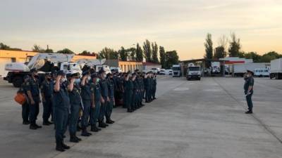 Третья бригада донских спасателей отправилась в Крым