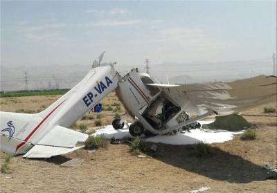 В Иране потерпел крушение учебный самолет