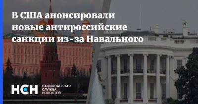 В США анонсировали новые антироссийские санкции из-за Навального