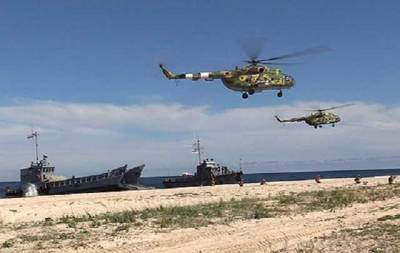 Український флот провів навчання в Чорному морі