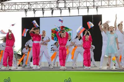 В ростовском парке "Левобережный" отпраздновали Всероссийский олимпийский день