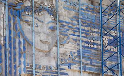 Саида Мирзиёева призвала сохранять и реставрировать уникальные произведения искусства – мозаичные панно на зданиях