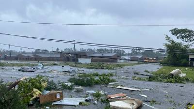 «Клодет» грозит опасными наводнениями в Алабаме