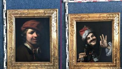 В Германии на мусорке нашли две старинные картины возрастом около 350 лет