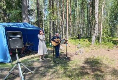 В Выборгском районе состоялся фестиваль военно-патриотической песни
