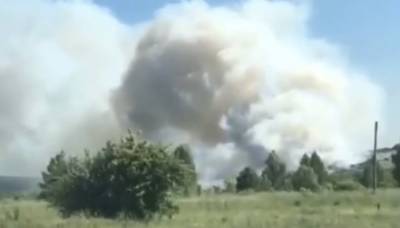 В МЧС Башкирии прокомментировали пожар на свалке в поселке Новые Черкассы