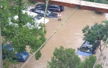В Ялте катастрофическое наводнение