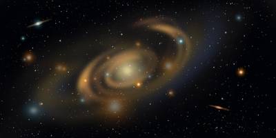 Ученые обнаружили, что темная материя замедляет вращение галактического бара Млечного Пути и мира