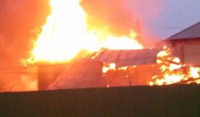 Из-за короткого замыкания в пожаре в Казарово пострадали два частных дома