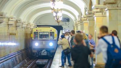 Падение человека стало причиной остановки поездов на "оранжевой" ветке петербургского метро