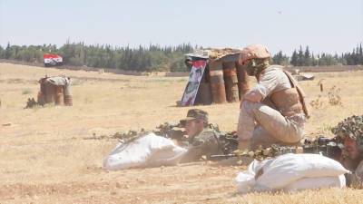Российские военные инструкторы провели обучение сирийских снайперов