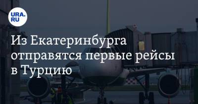 Из Екатеринбурга отправятся первые рейсы в Турцию. Расписание