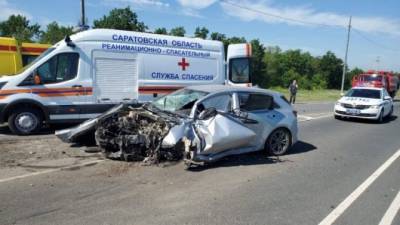 Двое детей пострадали в ДТП в Воскресенском районе Саратовской области