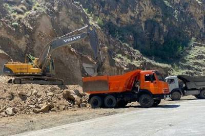 В Дагестане восстановили нарушенное ливнями транспортное сообщение
