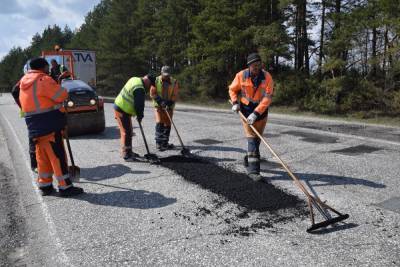 На этой неделе в Рязани запланирован ремонт дорог на 12 улицах