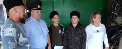 На Ставрополье двое юных казаков защитили девушку от хулиганов