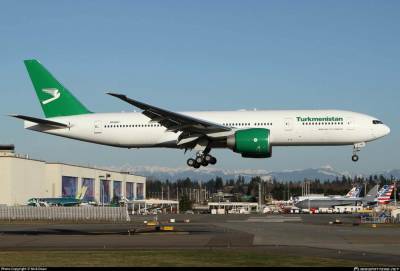 Туркменистан получил последний в мире Боинг 777-200LR. Целесообразность его покупки сомнительна