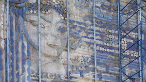 Ташкентскую мозаику «Девочка с косичками» сохранят для потомков