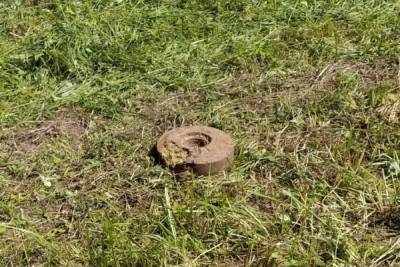 В Костромской области на обочине нашли противотанковую мину