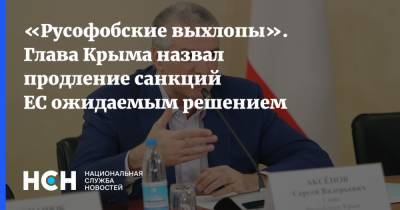 «Русофобские выхлопы». Глава Крыма назвал продление санкций ЕС ожидаемым решением