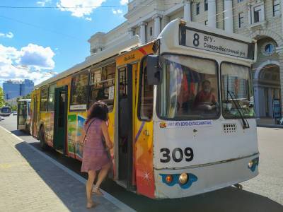 Движение троллейбуса №8 в Воронеже временно приостановили