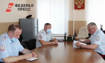 Генерал Мешков проверил работу отдела полиции Камышлова