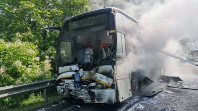 В России в ДТП попали автобусы с детьми, много пострадавших