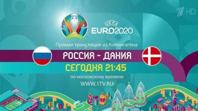 Россия и Дания поборются за выход в плей-офф на Евро-2020